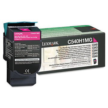 Lexmark™ C540h1yg Return Program High-yield Toner, 2,000 Page-yield, Yellow freeshipping - TVN Wholesale